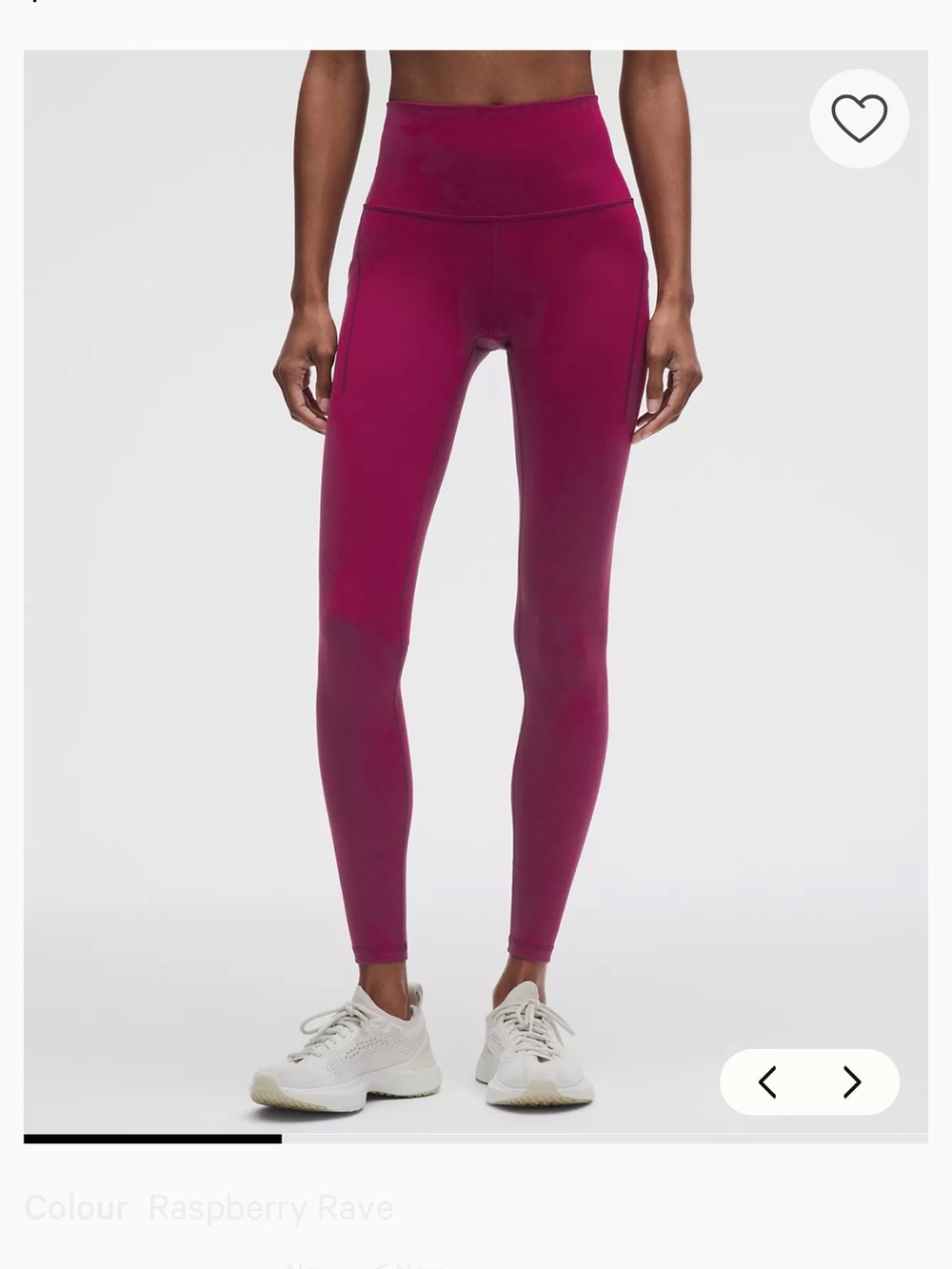 Lululemon Pink Wunder Train leggings